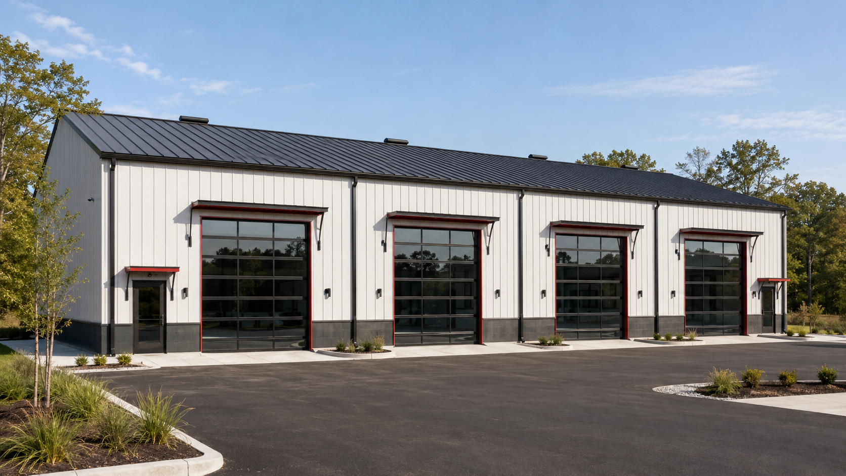 Flex Space steel building example