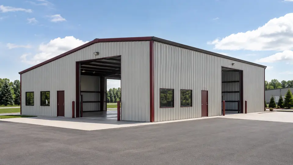 Light service facility Industrial Buildings preset
