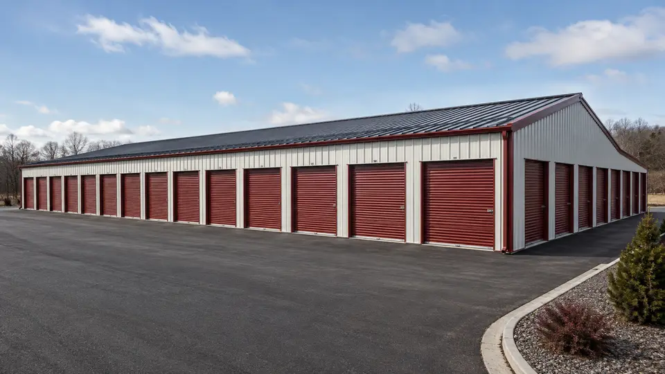 Standard drive-up row Self-Storage preset